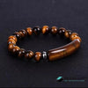 TCC™ Brown Tiger Eye Strand Protection Bracelet